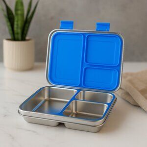 Stainless Steel Leak Proof Lunch Box with Compartments – Bento Box